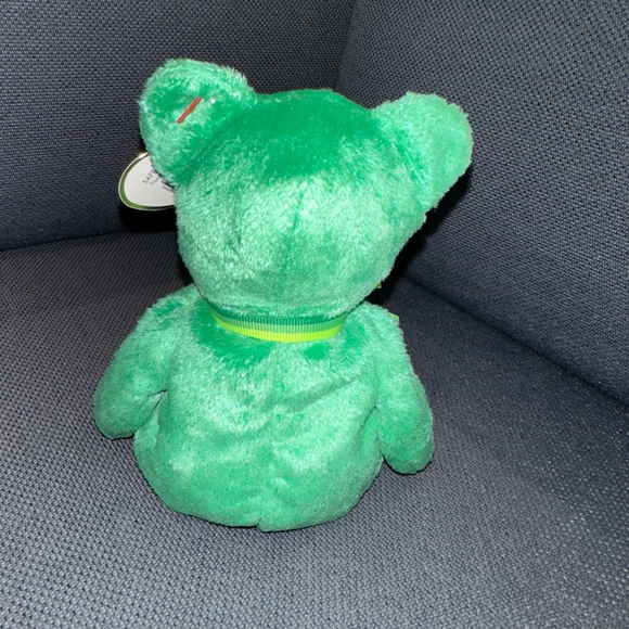 Ty Beanie Babies Dublin Bear Green Collectible NWT NEW 2002 vintage clover - Picture 16 of 16